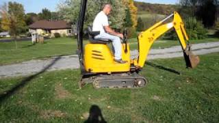 JCB MICRO MINI EXCAVATOR FOR SALE [upl. by Acnairb801]