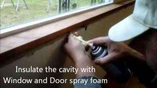 Installing Window Extension Jambs [upl. by Sergent]