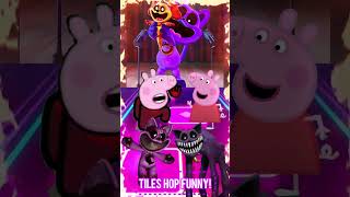 NapCat vs Peppa Pig vs Scary Nap Cat vs Peppa Pig Among x Coffin Dance  Tiles Hop coffindance [upl. by Leiru]