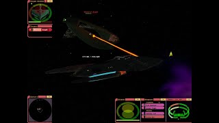 Ares Class vs Assault Warbird  KUU  Star Trek Bridge Commander [upl. by Olegnalehcim955]