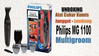 Unboxing Philips Multigroom 1100 [upl. by Guyer561]