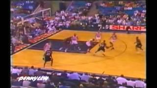 Allen Iverson 28pts Highlights vs Tim Hardaways the Miami Heat 9899 NBA Dan Majerle Game Winner [upl. by Ydoow140]