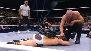 Jon Moxley Retires Bryan Danielson AEW WrestleDream 2024 Highlights [upl. by Airdnoed]