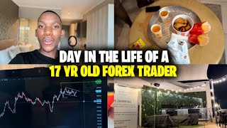 DAY IN THE LIFE OF A 17 YR OLD FUNDED TRADER [upl. by Arek]