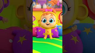 Five Little Monkeys shorts numbers 12345 kidsrhymes youtubekids [upl. by Him94]