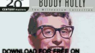 buddy holly  True Love Ways  The Best of Buddy Holly the M [upl. by Enelloc]