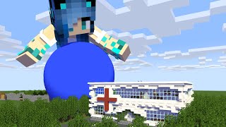 Vore minecraft from tinny to giant size by eating  Minecraft animation [upl. by Adrianna]