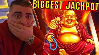 Lucky Buddha Slot BIGGEST JACKPOT  Winning BIG MONEY In Las Vegas [upl. by Skees115]