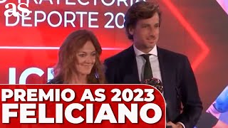 FELICIANO LÓPEZ PREMIO Trayectoria AS del deporte 2023 [upl. by Ailito999]