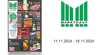 Marktkauf Prospekt DE  vom 1111 bis 16112024 [upl. by Nicodemus171]