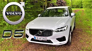 Volvo XC60 D5 AWD Rdesign 2019 235 Hp  POV Launch Revs amp DriveBy [upl. by Hollander]