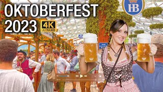 Oktoberfest【UltraHD 4K】Munich 🥨 [upl. by Atnas]