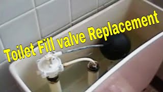 How To Replac Toilet Fill Valve [upl. by Adnilrev26]