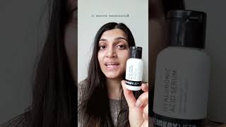 The INKEY List Hyaluronic Acid Serum inkeylist sensitiveskin productreview [upl. by Ardnal]