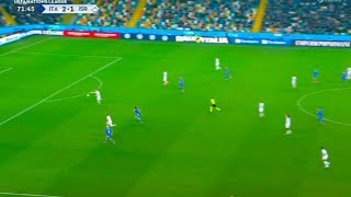 Amazing 🔥 Giovanni Di Lorenzo Goal Italy Vs Israel 41 All Goals Analysis amp Highlights [upl. by Kenny]