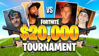 Ninja amp Daequan VS Tfue amp Cloak  FORTNITE FRIDAY 20000 TOURNAMENT Full Match All POV [upl. by Leira]