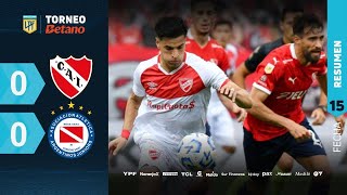 INDEPENDIENTE 0  0 ARGENTINOS I Resumen del partido  TorneoBetano 2024 [upl. by Kisor]