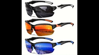 Fashion Sports Polarized Sunglasses for Men Women Cycling Running Fishing Sunglasses  Rs 1300 [upl. by Vito678]