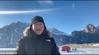 Astrobiologist Dale Anderson Webcast From lake Untersee Antarctica [upl. by Holladay]