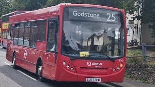 Kickdown  Arriva London ENL1 LJ07ECW Bus Route 25  ADL Enviro 200 Allison Euro 4  LFRD [upl. by Reed921]