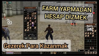 FARM YAPMADAN GEZEREK HESAP DİZMEK  METİN2 TR [upl. by Yartnoed337]