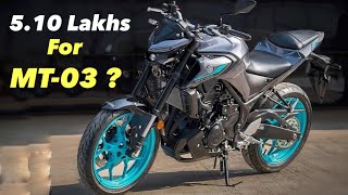 2024 Yamaha MT03 Launched 5 Laakh Ka 💩😂 1 Lakh Discount  Exhaust Sound  On Road Price [upl. by Furie]