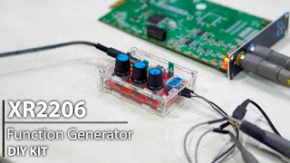 DIY KIT Function Generator XR2206  Cheap Function Generator [upl. by Xavler]