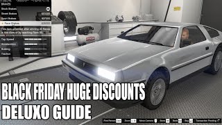 Gta 5 Online Deluxo Customization amp Full Guide  Black Friday Huge Discounts [upl. by Roybn14]