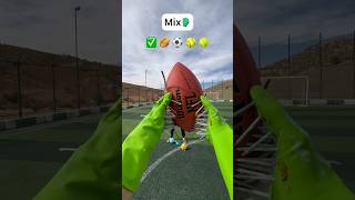 Asmr Gloves Mix Catching The Ball 🧤shorts challenge viralshorts [upl. by Rossy]