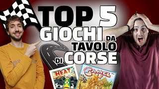 I 5 MIGLIORI Giochi Da Tavolo di CORSE secondo NOI [upl. by Nalek]