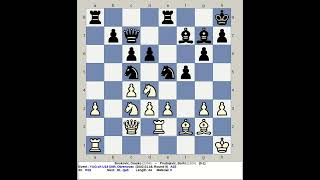 Boskovic Drasko vs Predojevic Borki  Yugoslavia Chess U18 54th 2002 Obrenovac [upl. by Hardner]