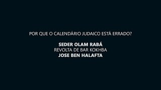 Por que o calendário judaico está errado [upl. by Pinchas]