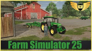 Farming Simulator 25 First Look Multiplayer server Maverick Farms [upl. by Llertniuq]