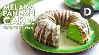 Pandan Cake Recipe Feat CHEF WAN [upl. by Harraf]