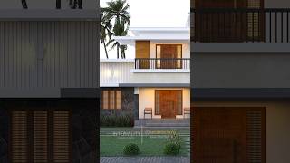 Flat Home Design home keralahomedesign architecture [upl. by Driskill]