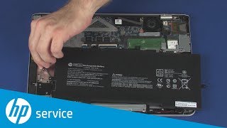 Replace the Battery  HP ENVY 13 Notebook  HP Support [upl. by Ynobe37]