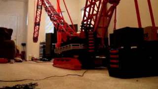 Lego Demag cc8800 MammoetRC functions [upl. by Robbie576]