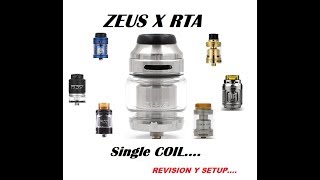 Zeus X  Single Coil  Revision y Setup [upl. by Wimsatt87]