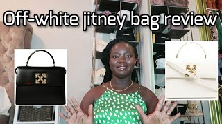 A Detailed Review of My OffWhite Jitney 28 Tote Bag Pricingwhat fit in my bag and styling [upl. by Brause138]