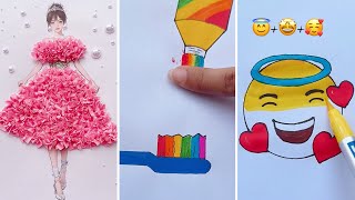 Satisfying creative art ideas  creative work  satisfying videos [upl. by Lu855]