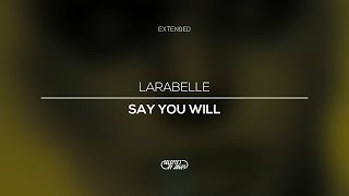 LARABELLE  SAY YOU WILL [upl. by Cogen]