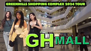 4K GREENHILLS MALL GH MALL  Busy Weekend Tour at Greenhills Shopping Complex August 2024 [upl. by Yrreg222]