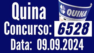 RESULTADO da QUINA 6528 Resultado Quina QUINA de hoje Quina 909 [upl. by Elda802]