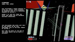 Starwing SNES PAL  Level 3 100  Gameplay No Commentary [upl. by Ahsieni]