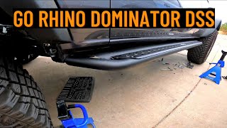 2022 Ford Bronco Gets Go Rhino Dominator Xtreme DSS Steps How To Install [upl. by Adeline]