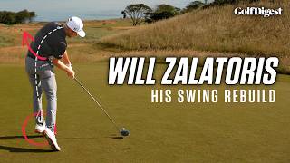 How Will Zalatoris Rebuilt His Swing  Film Study  Golf Digest [upl. by Anaidni743]