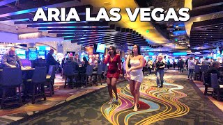 Aria Las Vegas Walk  October 2024 [upl. by Atnwahs401]