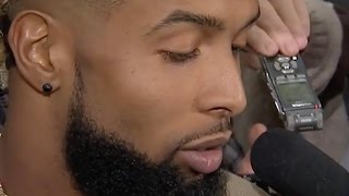 Odell Beckham Jr Explains Relationship With Kicking Net [upl. by Inkster]