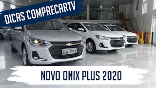 Novo Onix Plus 2020  Diferenças entre as versões [upl. by Ahsieit]