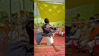 Amazing kirpan ⚔️😍 gatka budhadal youtubeshorts stunt motivation sikhscripture viralreels [upl. by Nyral]